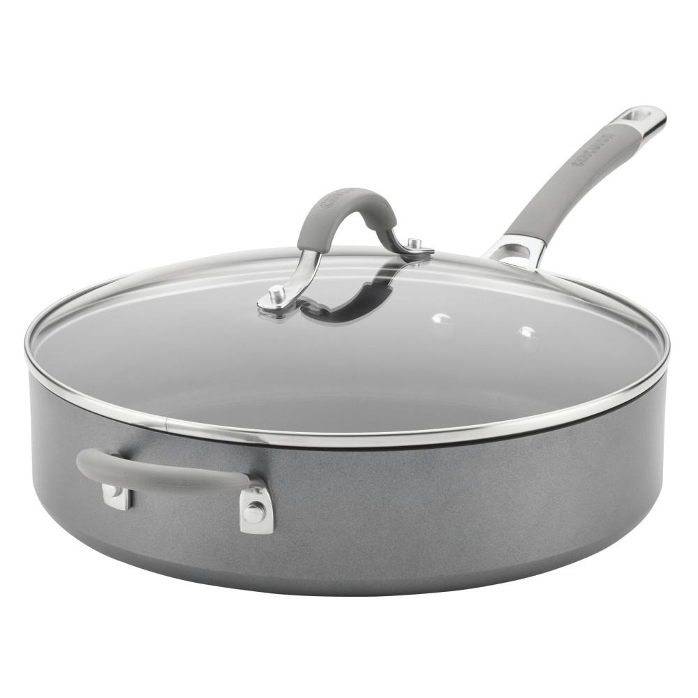 Circulon Elementum 5 qt. HardAnodized Aluminum Nonstick Saute Pan in