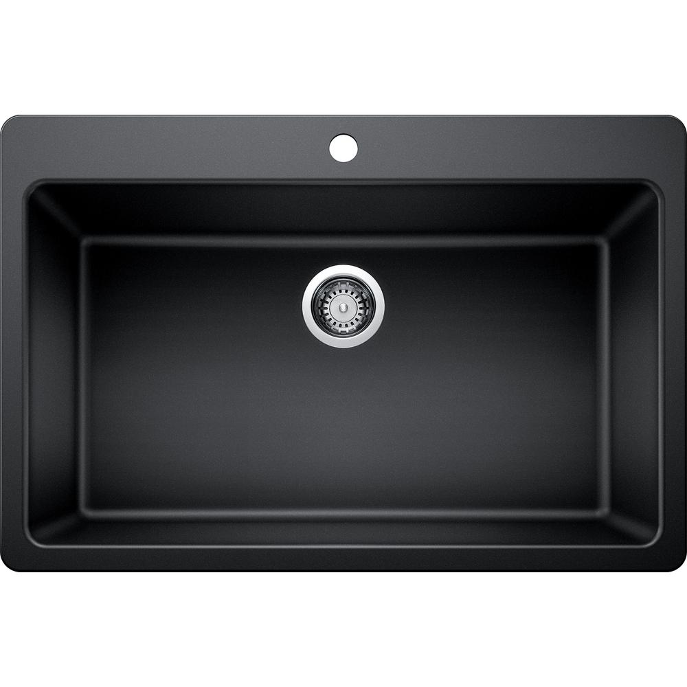 Glacier Bay Black Kitchen Sinks The Home Depot