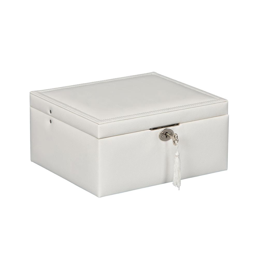 black and white jewelry box