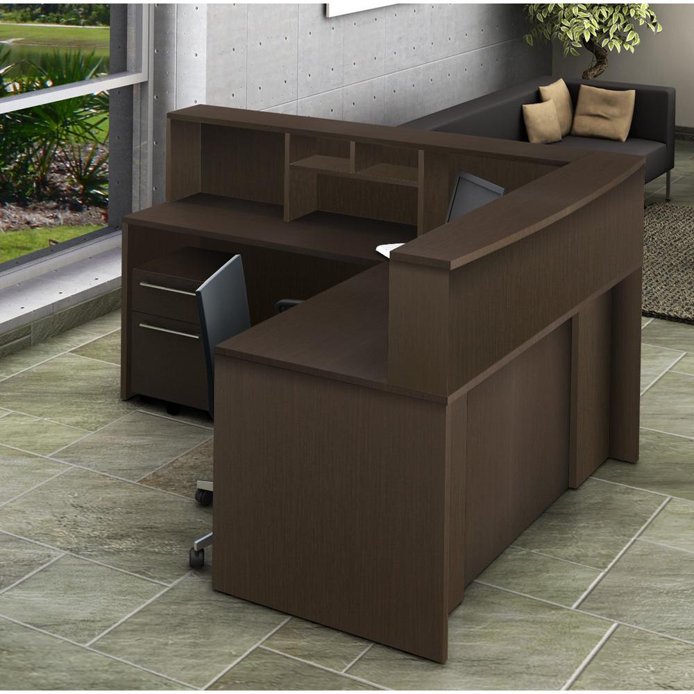 L Shaped 76 In Desks Home Office Furniture The Home Depot
