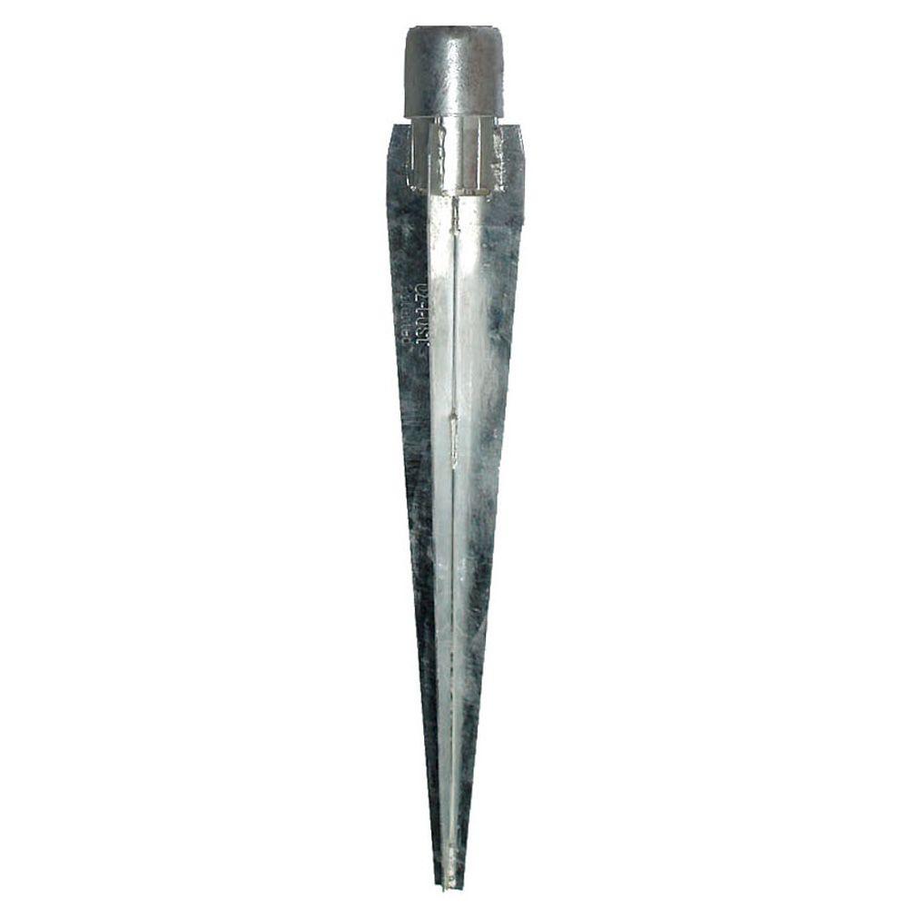 Oz-Post IS-600 2-3/8 in. Round Fence Post Anchor (6-Case ...