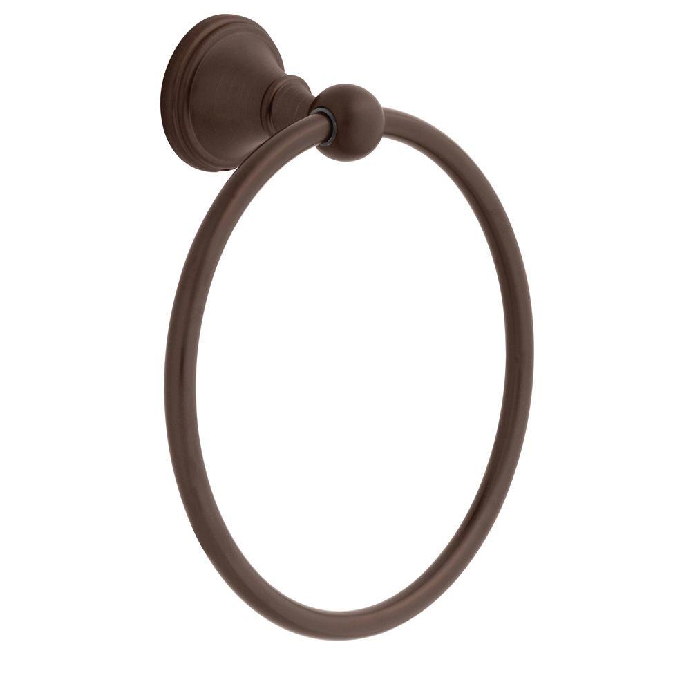 Delta Crestfield Towel Ring in Bronze138034 The Home Depot