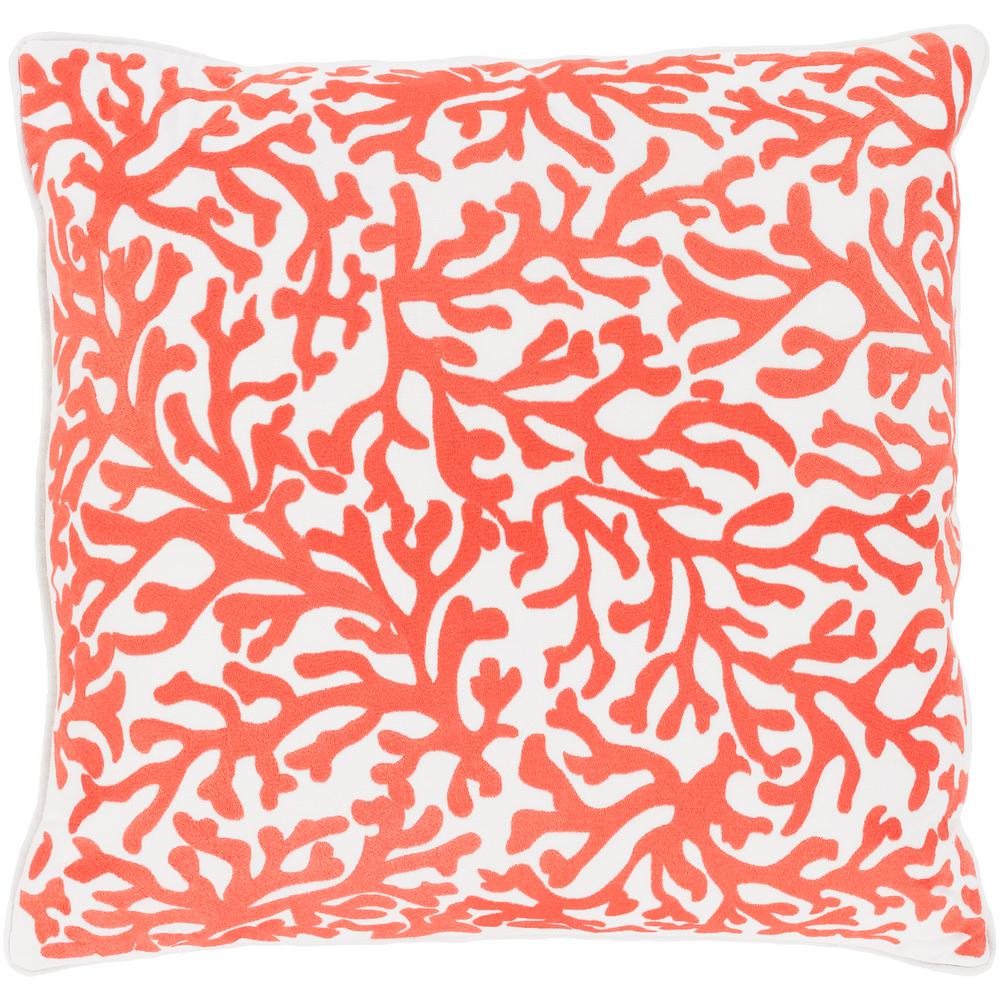 Artistic Weavers Ellanher Bright Orange Graphic Polyester 18 In X