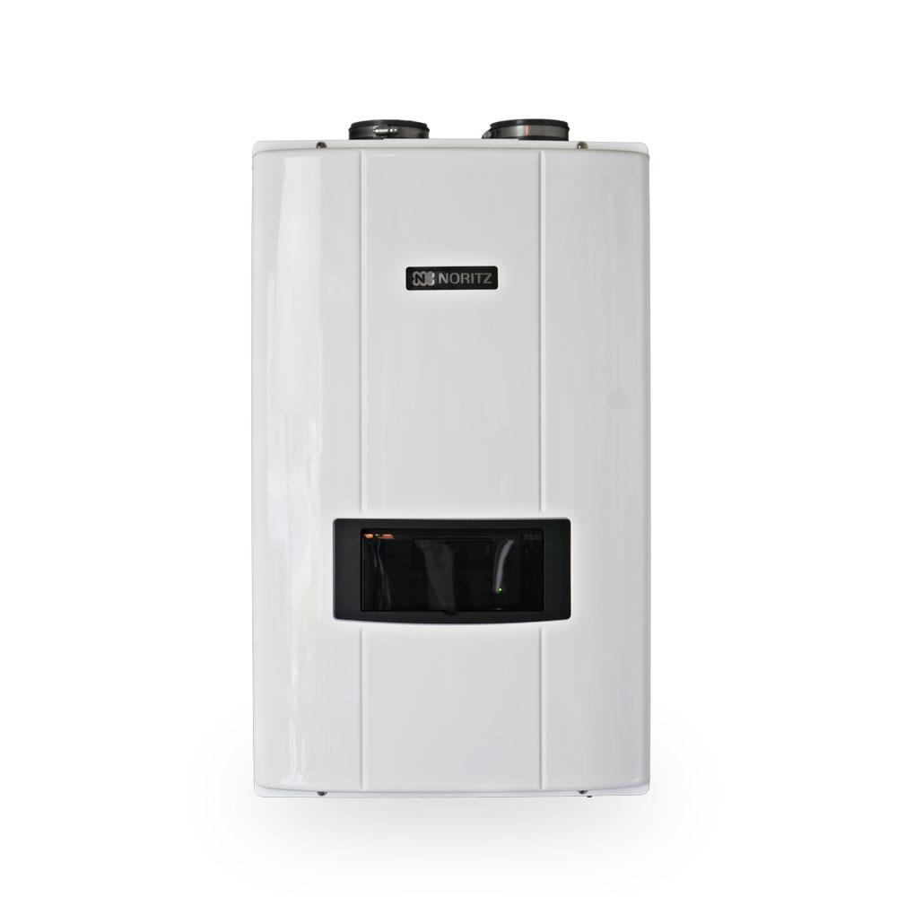 NORITZ Indoor Residential Condensing Natural Gas Wall Mounted Combination Boiler and Tankless