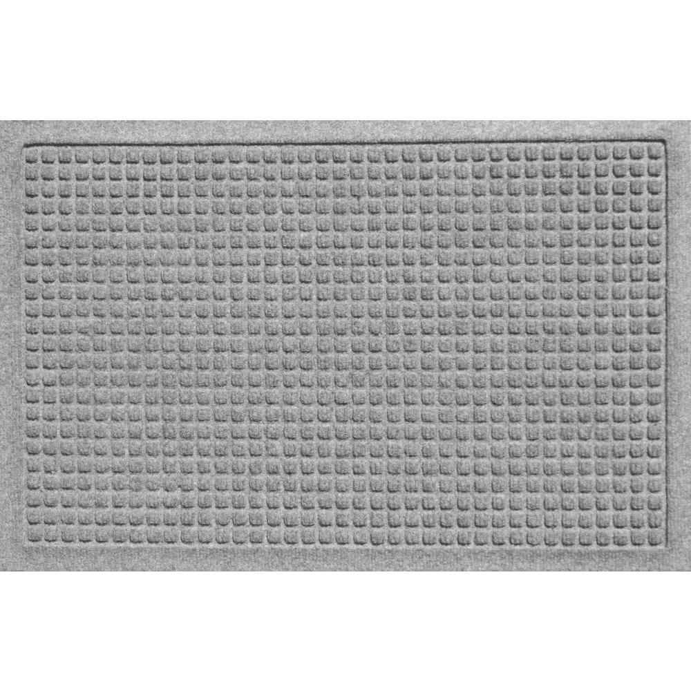 Bungalow Flooring Aqua Shield Squares Medium Grey 17.5 in. x 26.5 in ...