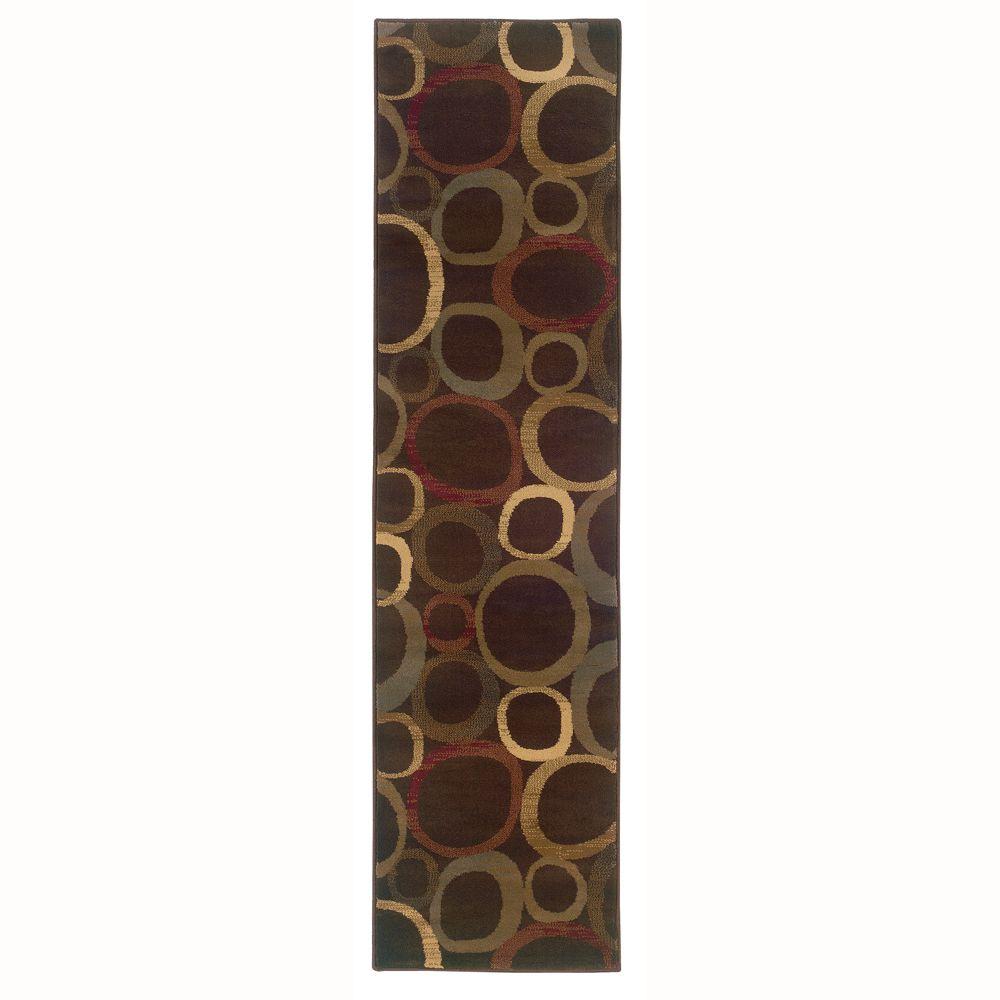 Oriental Weavers Kiawah Cooper Multi 2 ft. x 8 ft. Runner Rug271344 The Home Depot