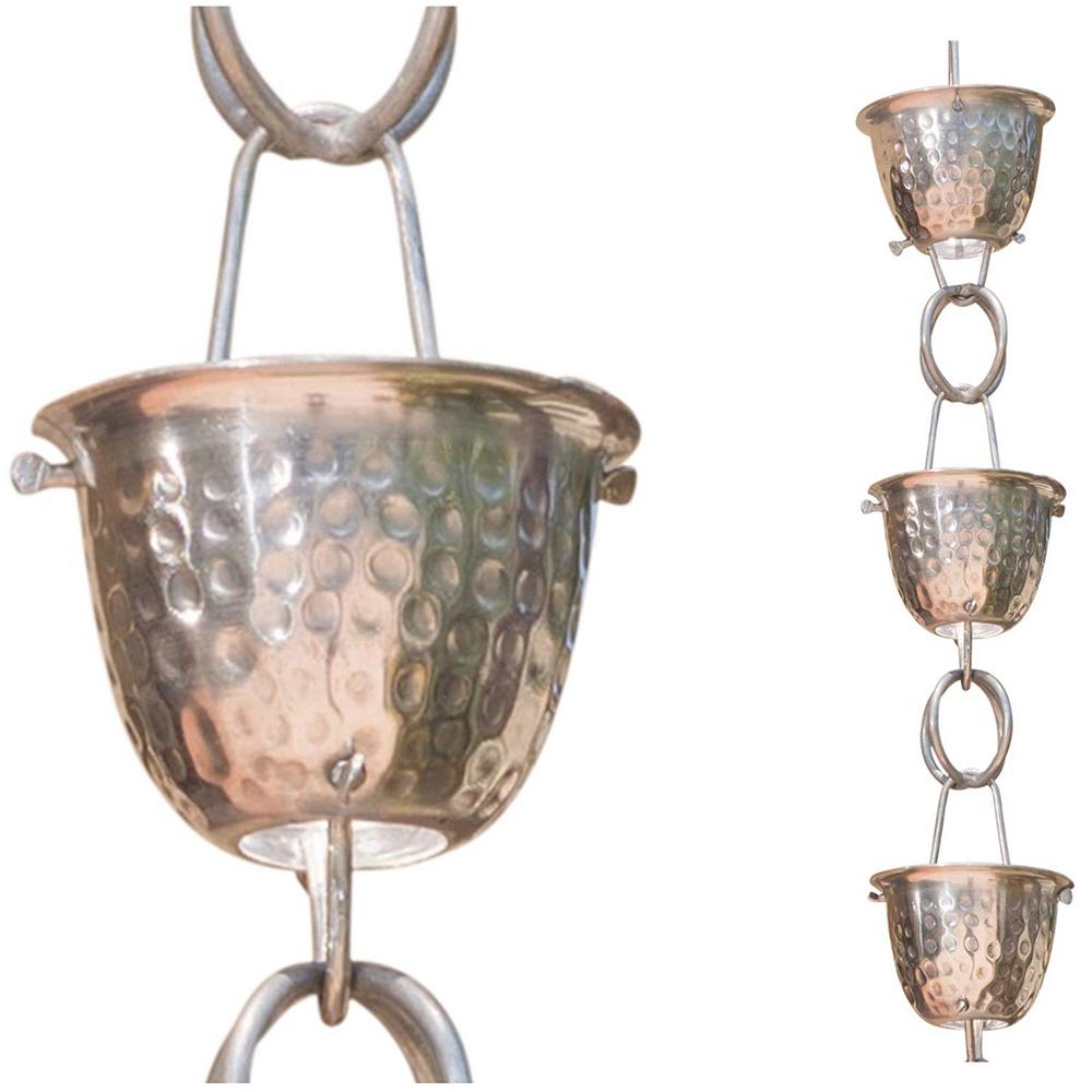 silver rain chain