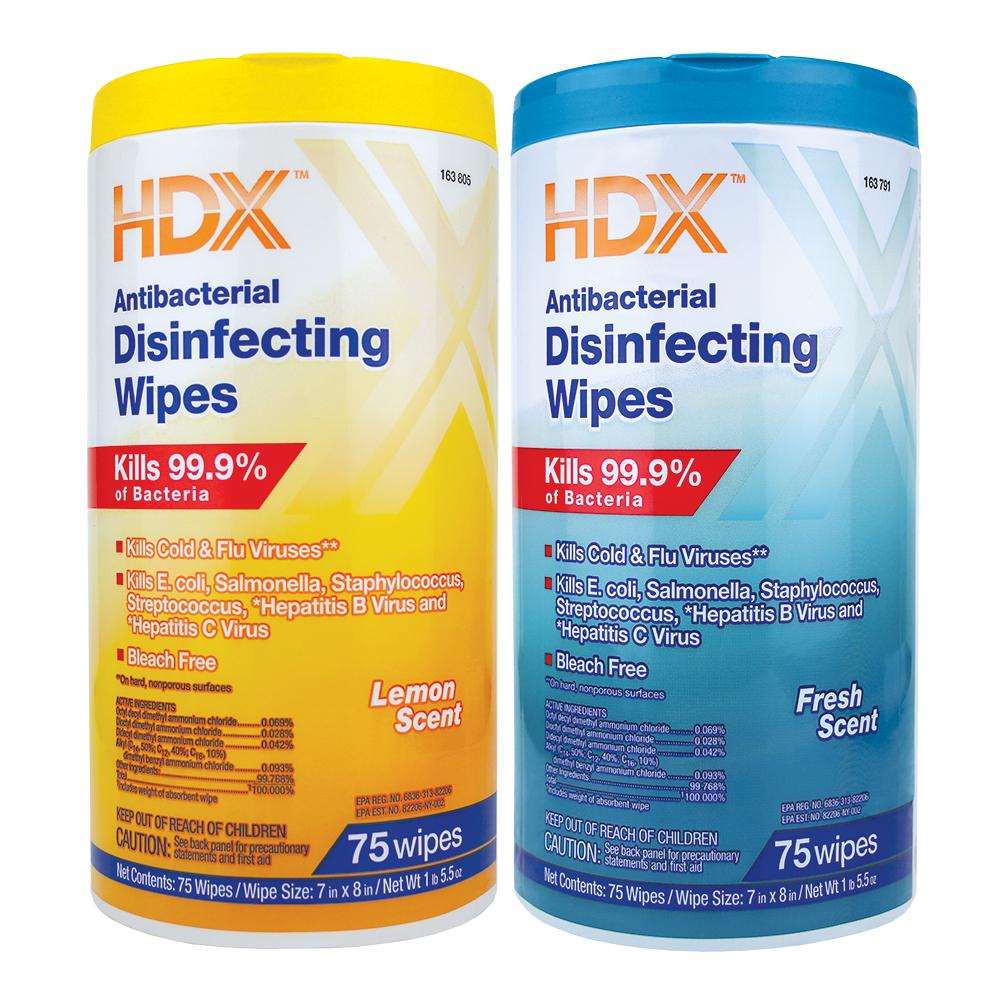 Sanitising Hard Surface Wipes 75 Large Sheets 20cm x 20cm Free Delivery