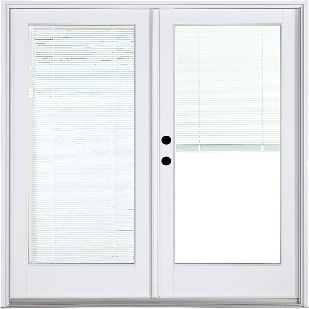 MP Doors 72 in. x 80 in. Fiberglass Smooth White Right ...