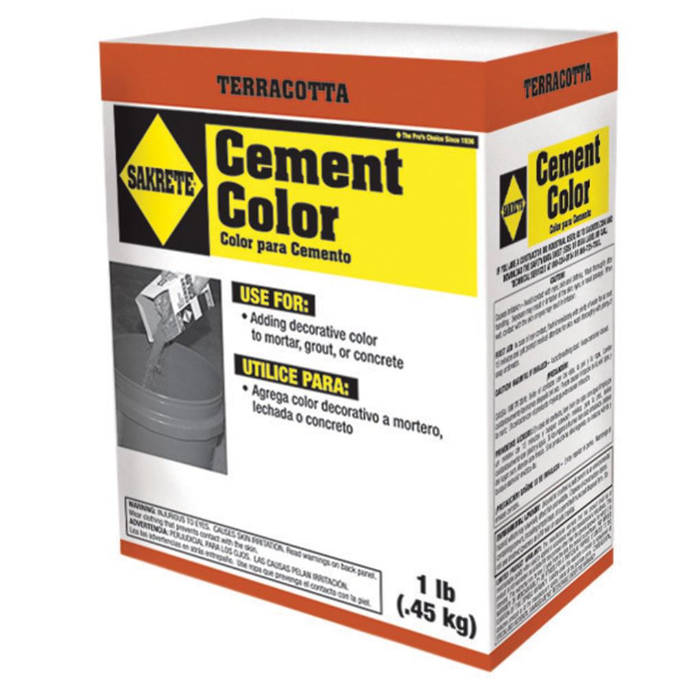 Reviews for SAKRETE 1 lb. Cement Color Terracotta 65075004 The Home Depot
