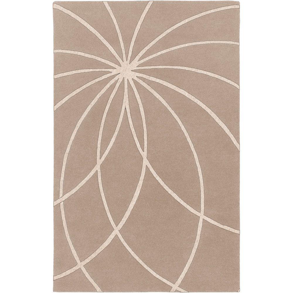 tan safari rug