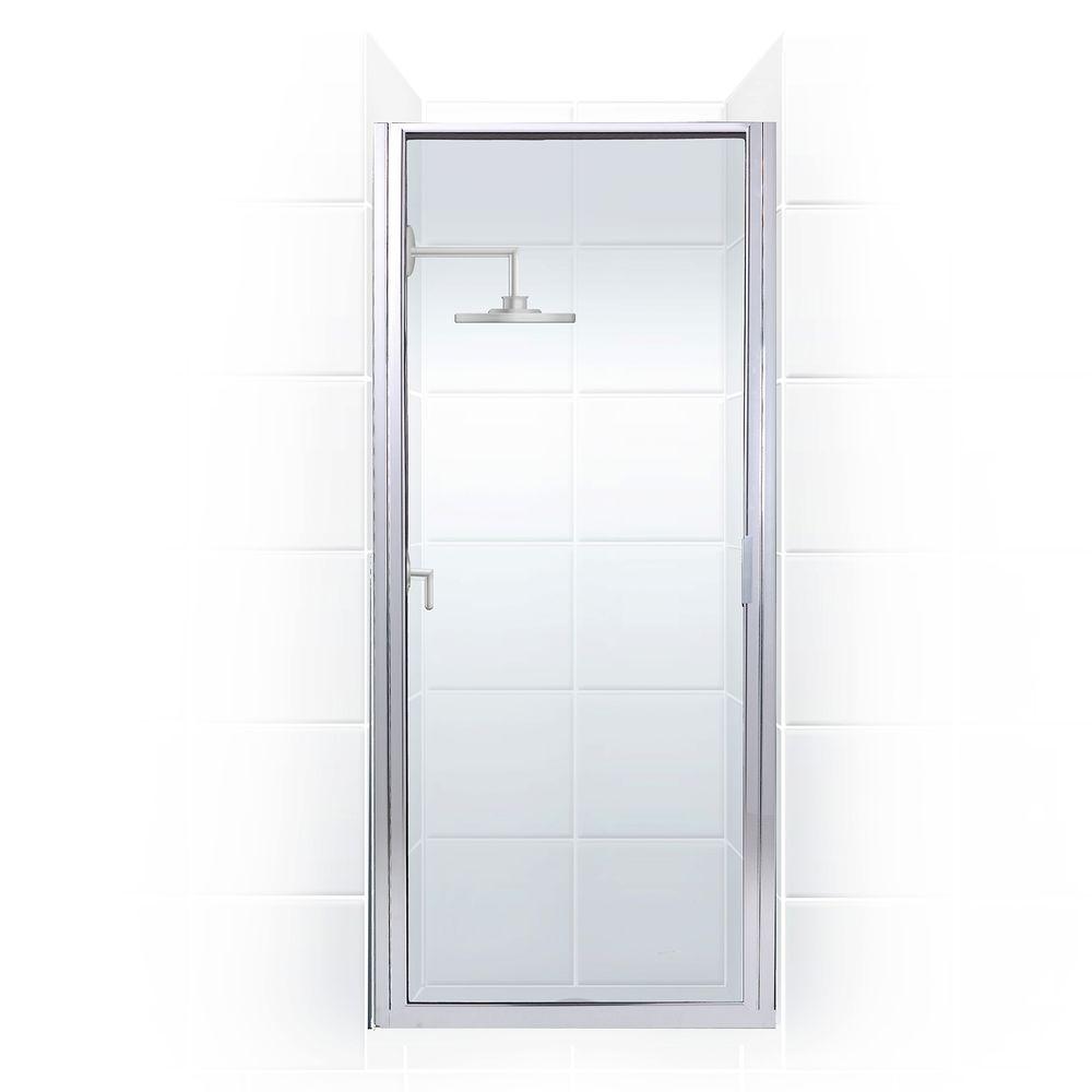 Coastal Shower Doors Paragon Series 30 In X 74 In Framed Continuous