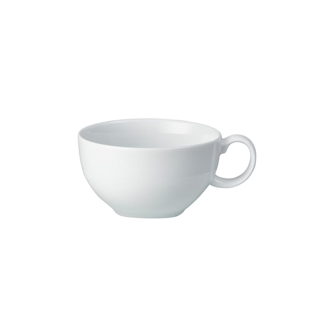 Denby 8.45 oz. White Porcelain Tea CupWHT006 The Home Depot