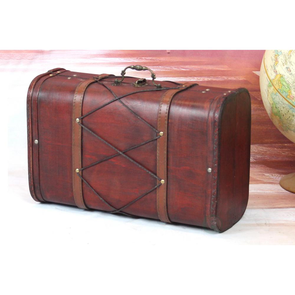 old fashioned trunk luggage