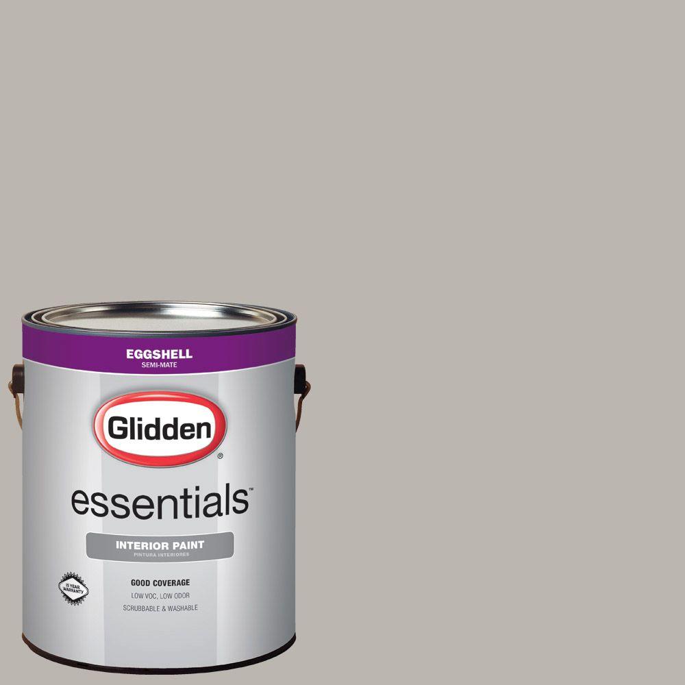 Glidden Essentials 1 gal. HDGCN50 Candlestick Silver Eggshell Interior