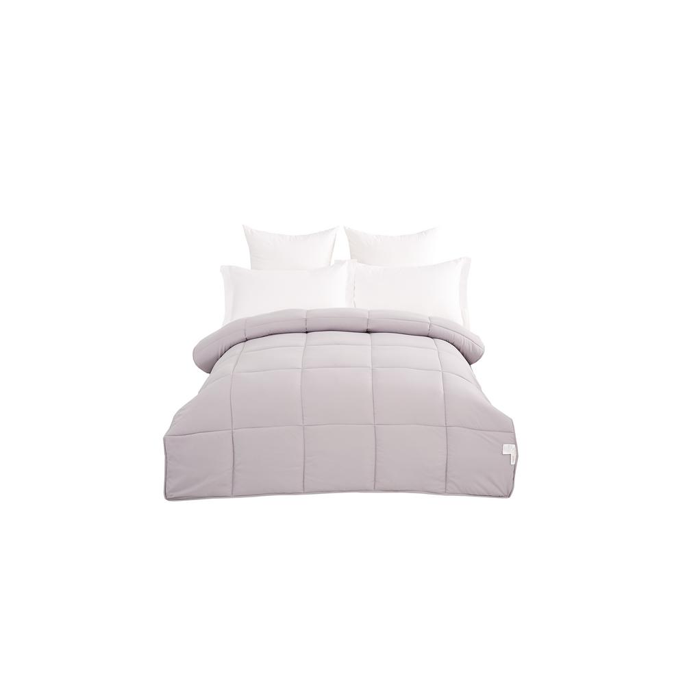Sausalito Nights Bedding All Season Opal Gray Solid King Comforter - Bedding Comforter Set King Sausalito Nights Bedding All Season Opal Gray Solid King Comforter - Bedding Comforter Set King