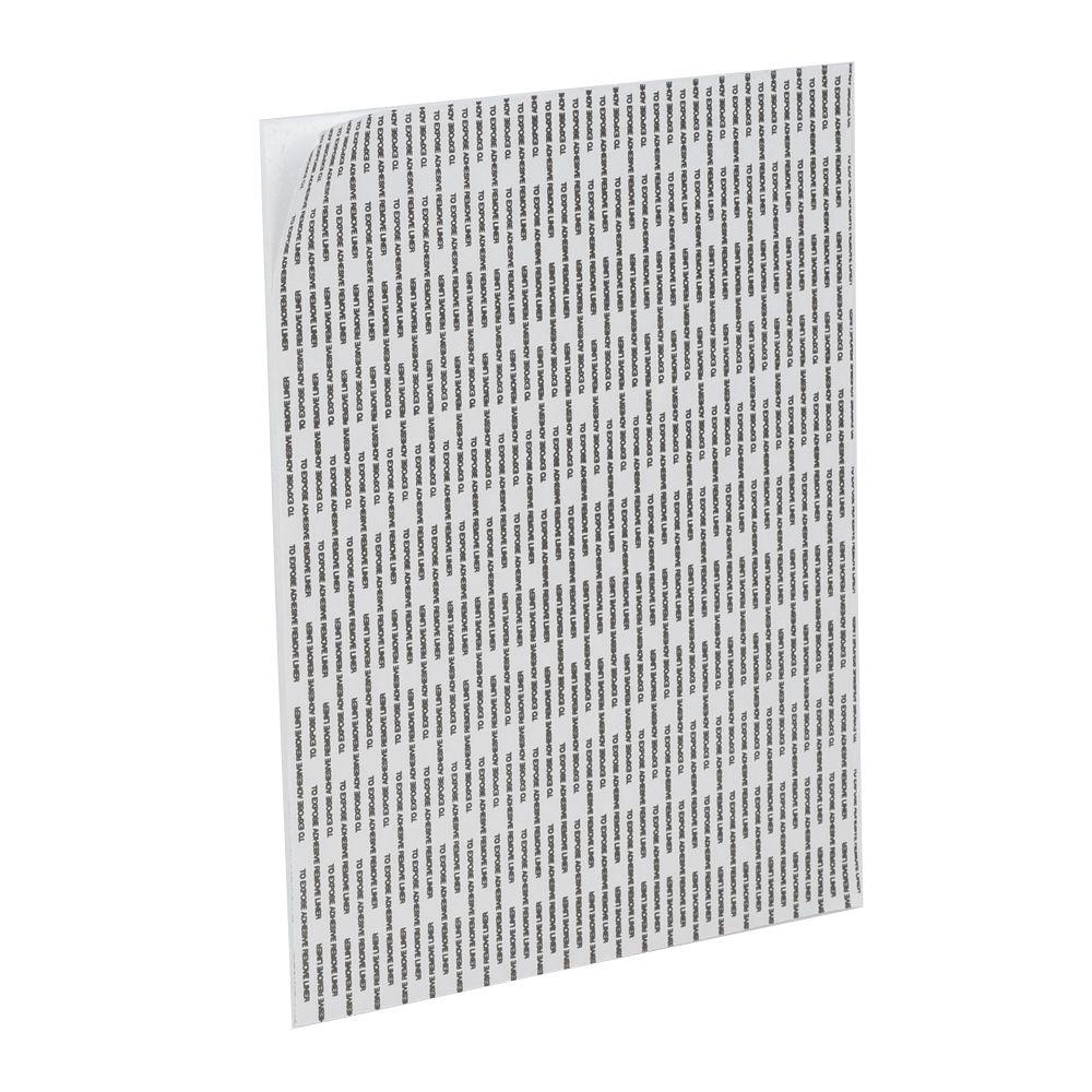 Insite Reveal 20 in. x 30 in. x 3/16 in. White Foam Mounting Board with Peel n Stick Adhesive (4