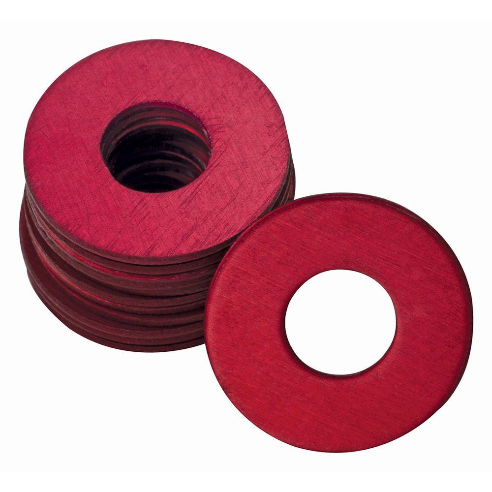 Plews UltraView 1/8 in. Grease Fitting Washers in Red (25 per Bag)30