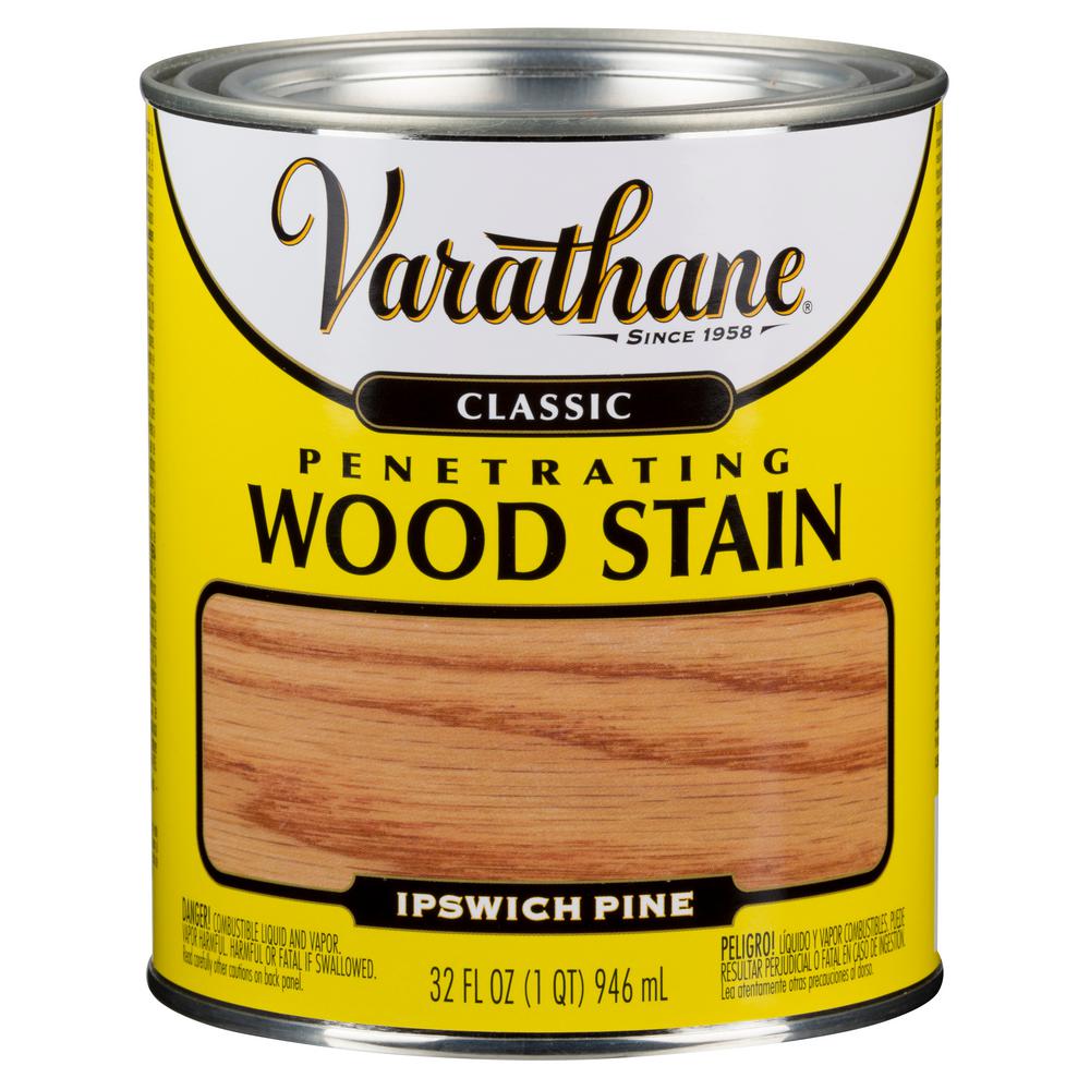 Varathane 1 Qt Ipswich Pine Classic Wood Interior Stain