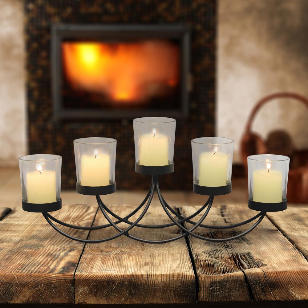 votive candle holder centerpiece