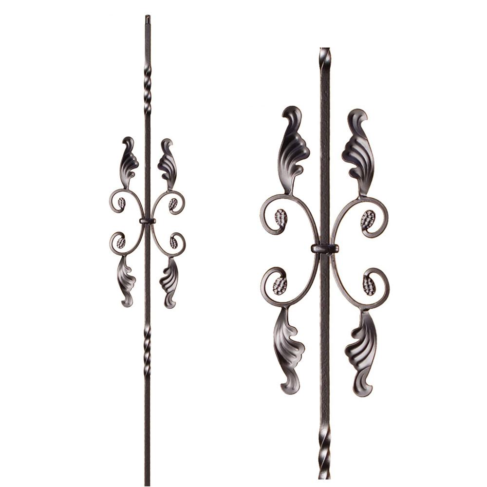 HOUSE OF Twist and Basket 44 in. x 0.5 in. Oil Rubbed Bronze
