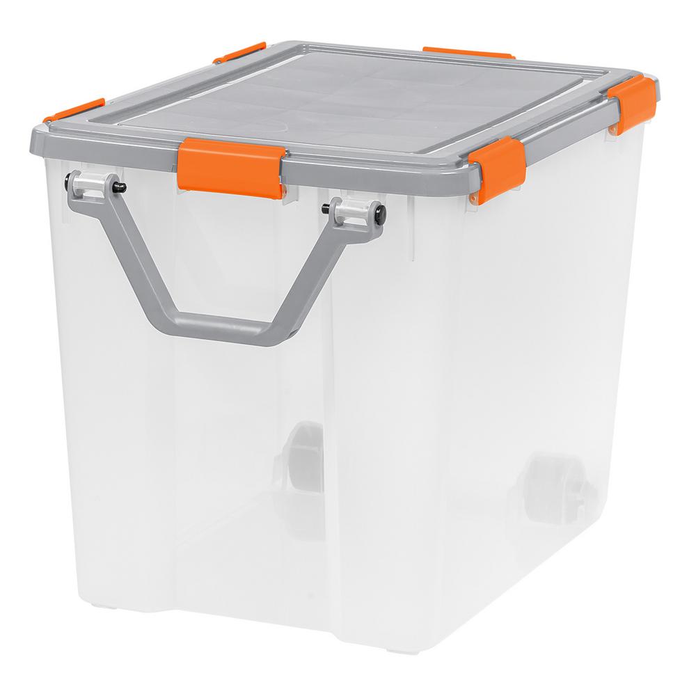 clear bin toy storage