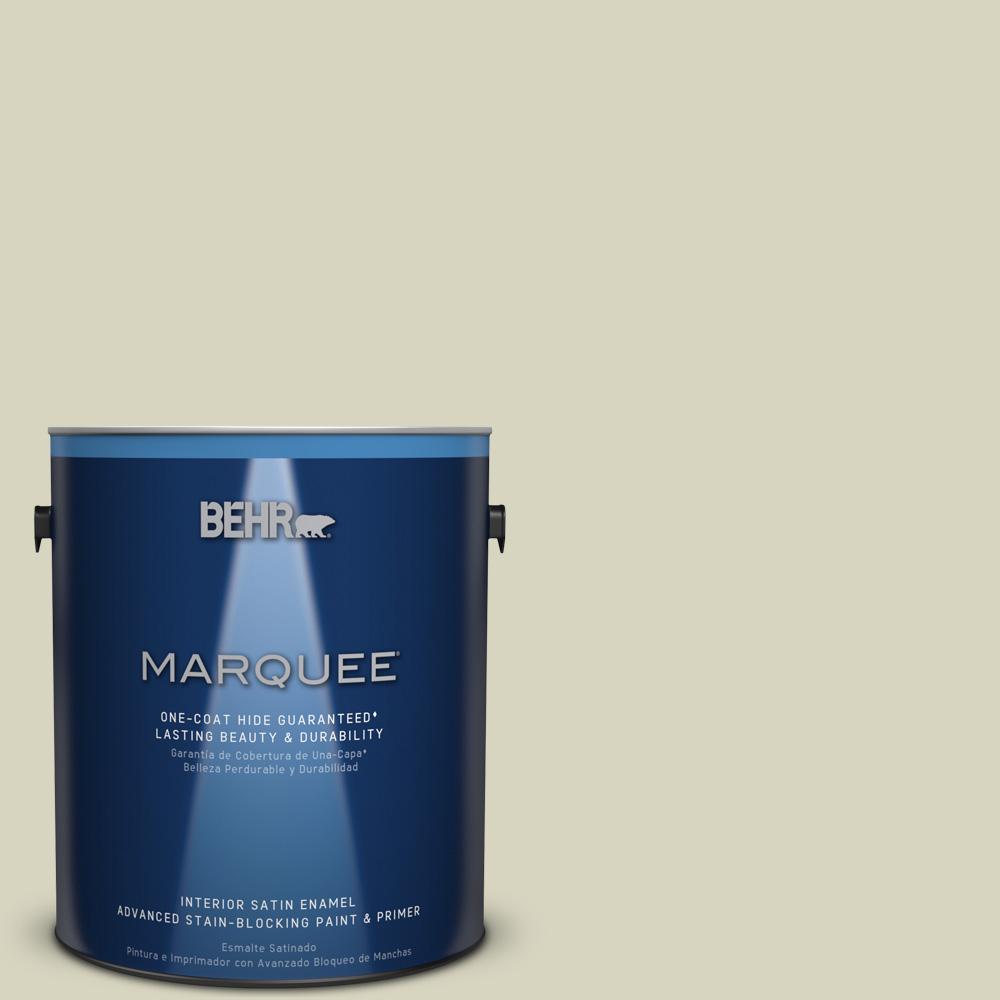 BEHR MARQUEE 1 gal. PPU2615 Halation Satin Enamel Interior Paint