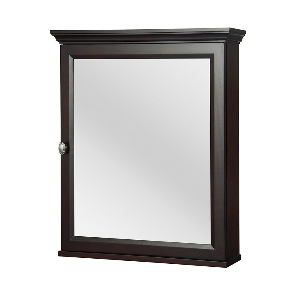 Zenith 21 In X 29 Mirrored Surface Mount Medicine Cabinet With Teagen 25 1 2 In W X 30 H 6