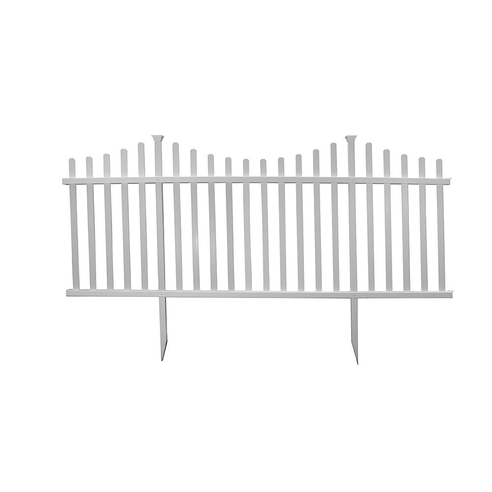 Vinyl Fence Panels Vinyl Fencing The Home Depot