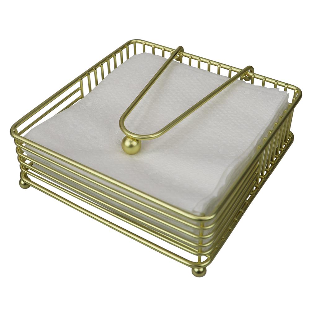Halo Free Standing Steel Napkin Holder, GoldHDC69683 The Home Depot