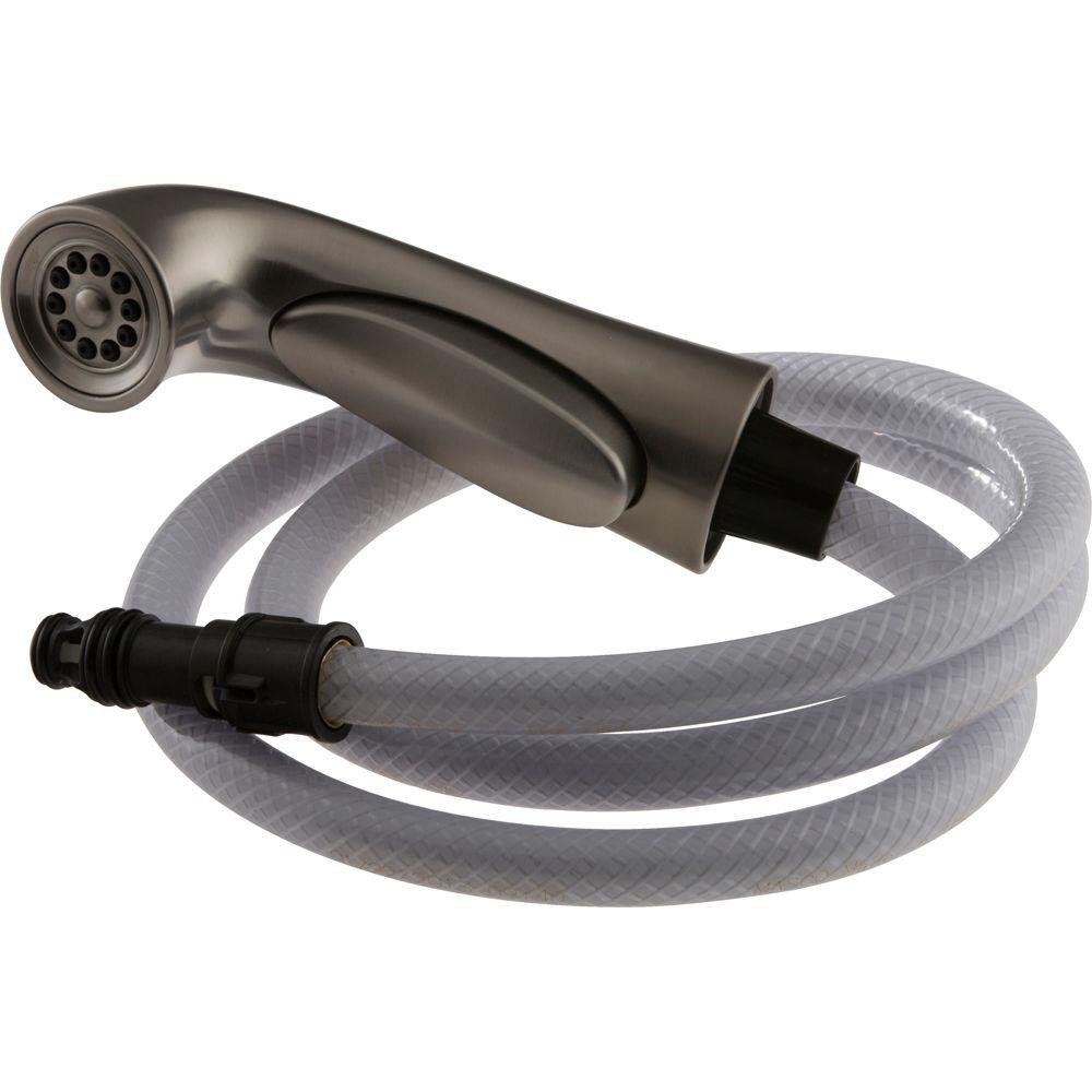 Delta Pilar Spray Hose And Diverter Assembly In Stainless