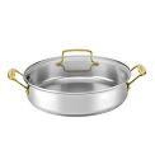 Cuisinart Minerals Collections 5 Qt. Stainless Steel Casserole with Cover