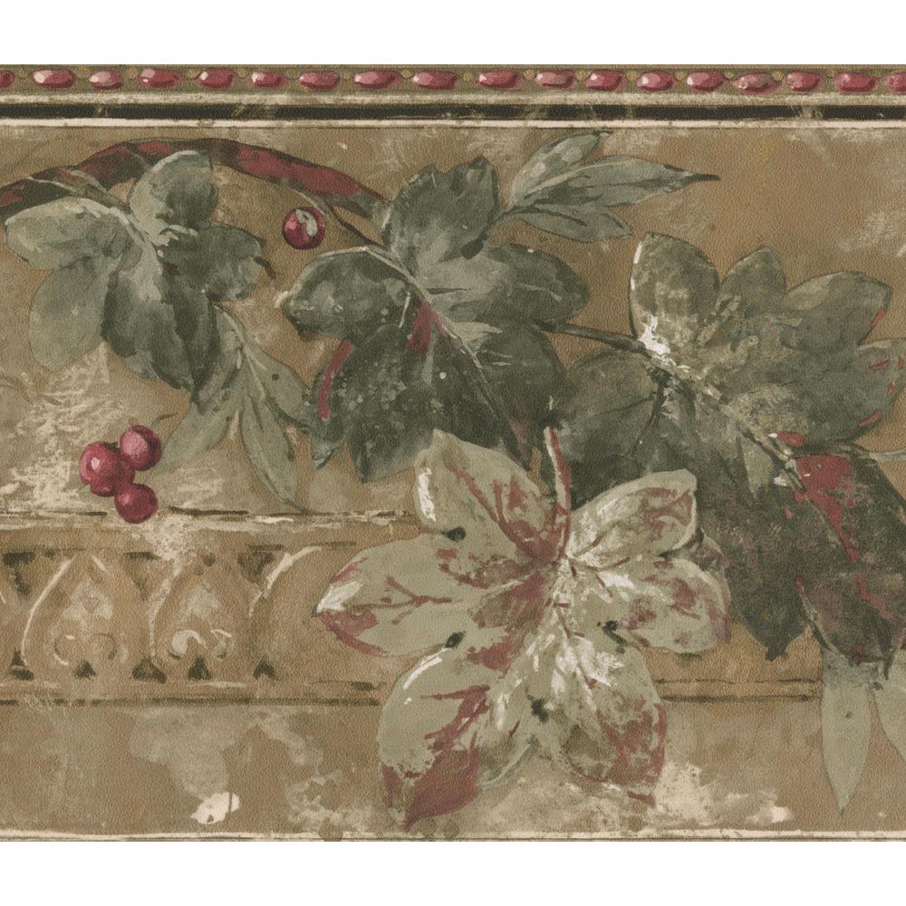 Norwall Border Multi Wallpaper BorderZN76170N The Home Depot