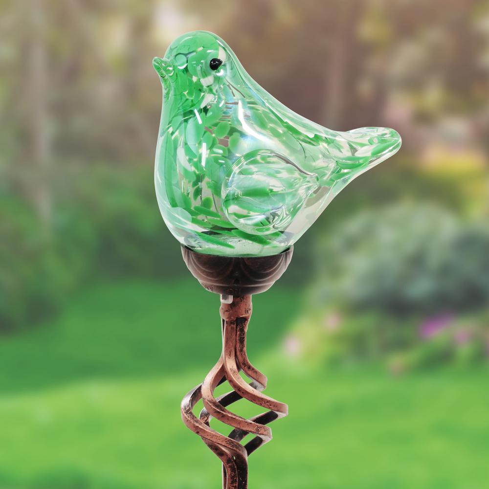 Bird Garden Solar Stakes Garden Design Ideas