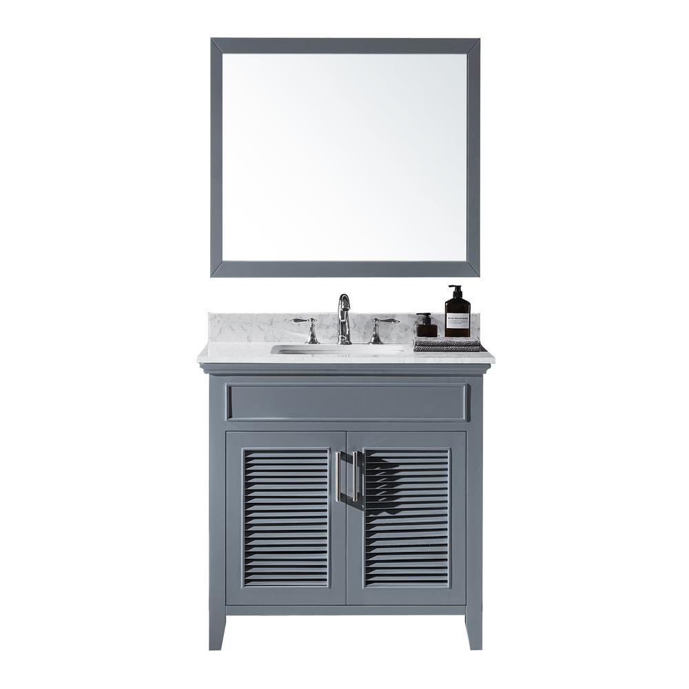Roswell Es 36 In W X 22 D Bath Vanity Grey With Dimensions 36 X 22 35 5 H Ashley Meets Contemporary Classic In This Exquisite Creation Worthy Of An Empress Vanity Provides Once With