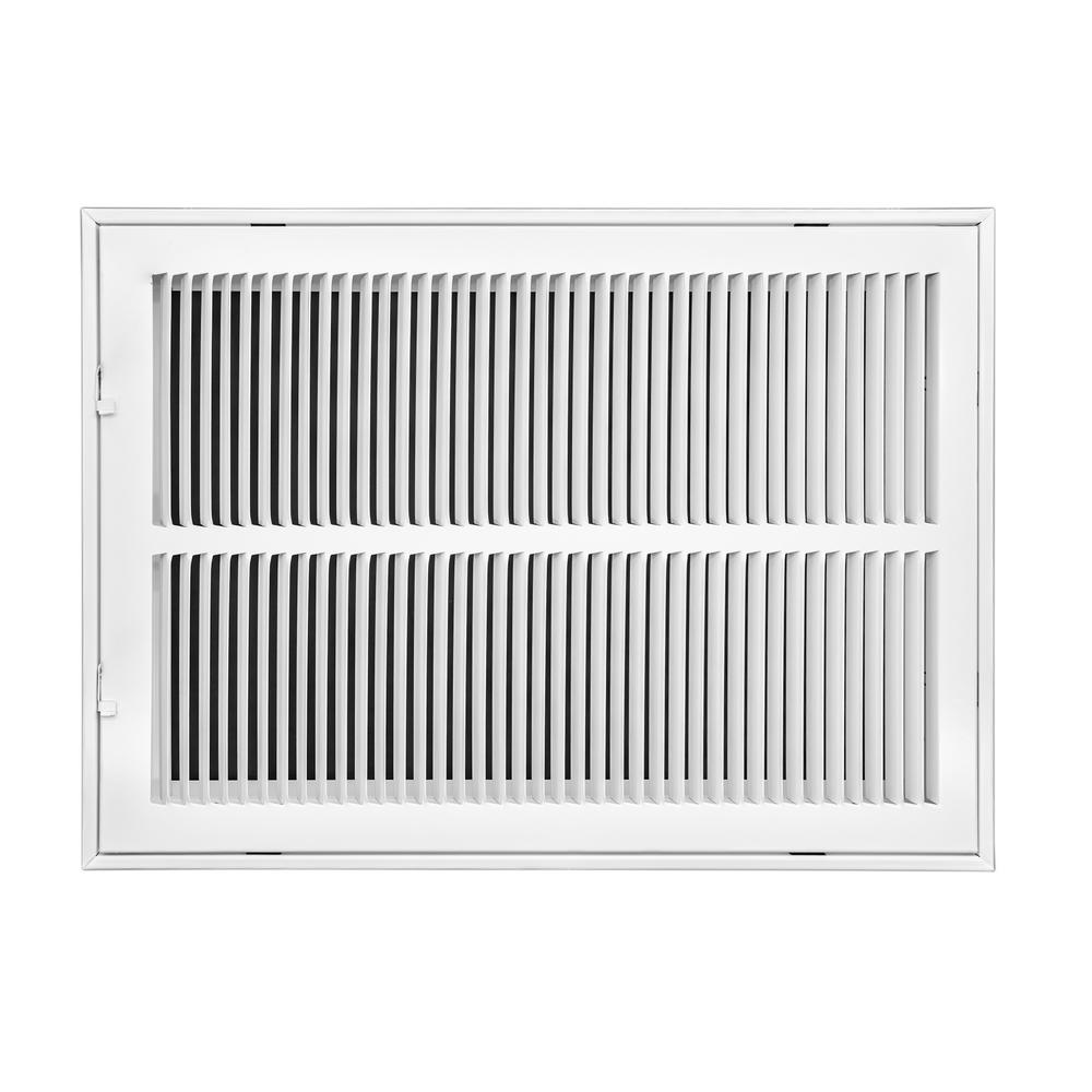 Venti Air 16 in. Wide x 20 in. High Return Air Filter Grille of Steel
