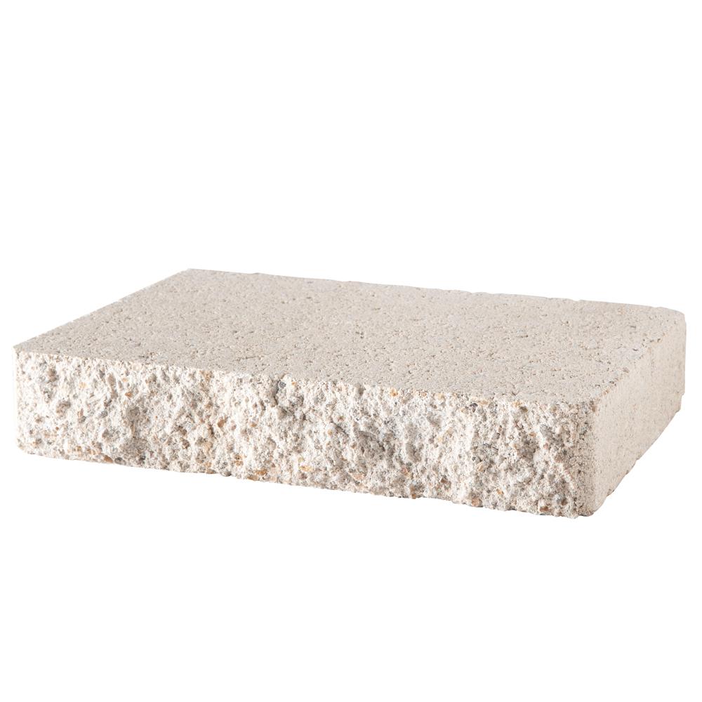 2 in. x 12 in. x 8 in. Limestone Concrete Retaining Wall Cap (120-Piece/119 sq. ft./Pallet)