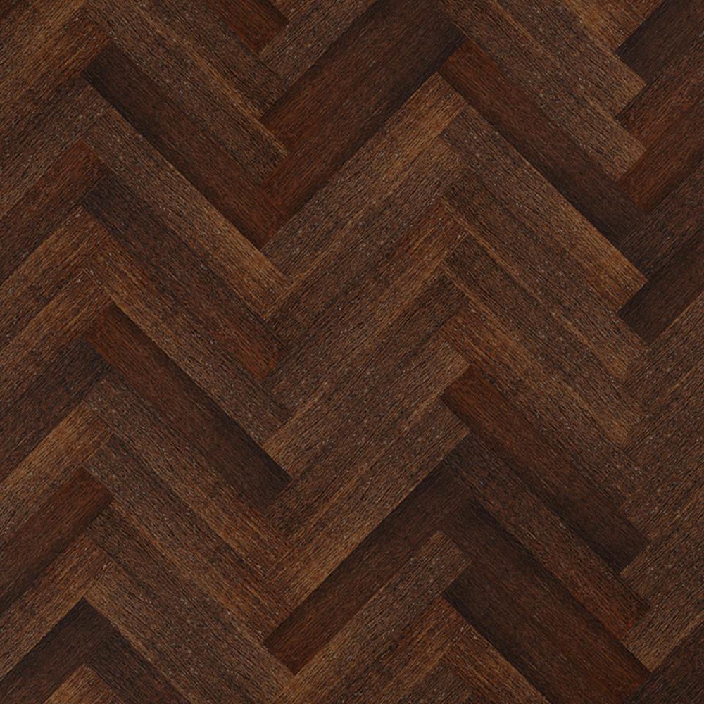 Herringbone pattern wood floor