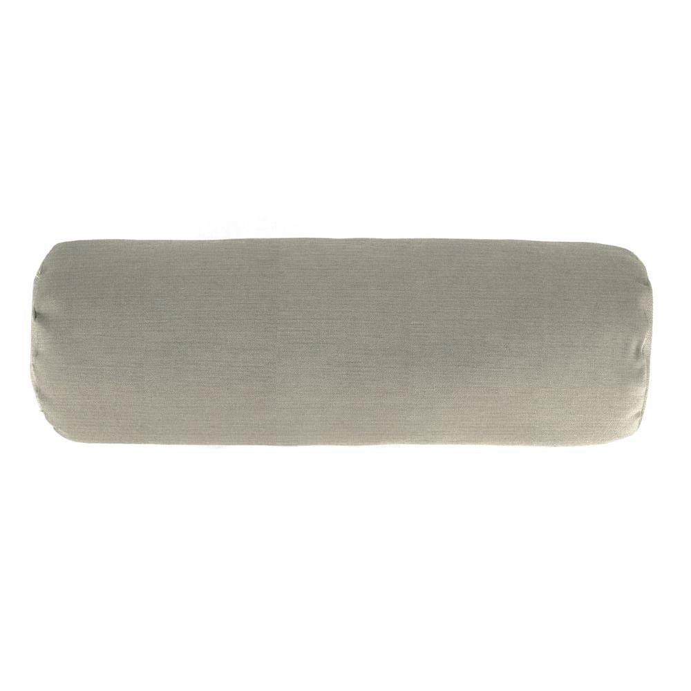Jordan Manufacturing Sunbrella 7 in. x 20 in. Spectrum Dove Bolster