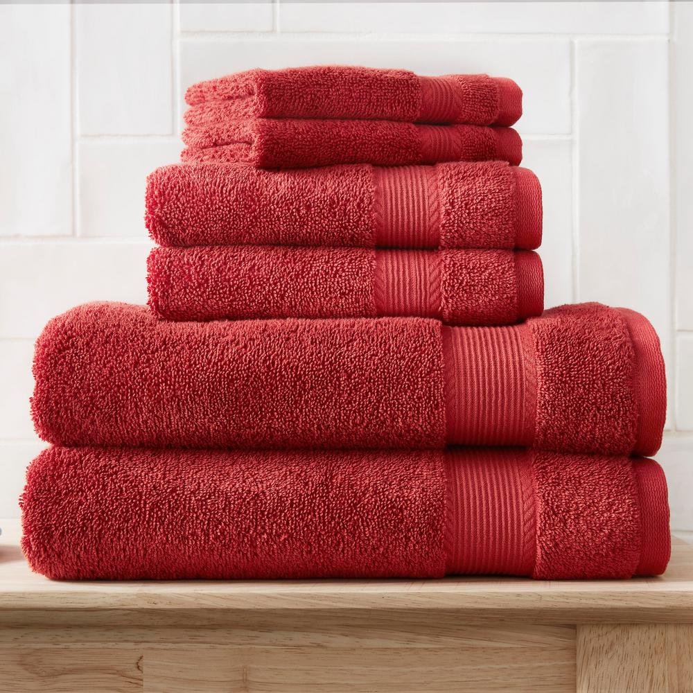 StyleWell 6Piece Hygrocotton Towel Set in Oatmeal6pcSet_Oatmeal The Home Depot