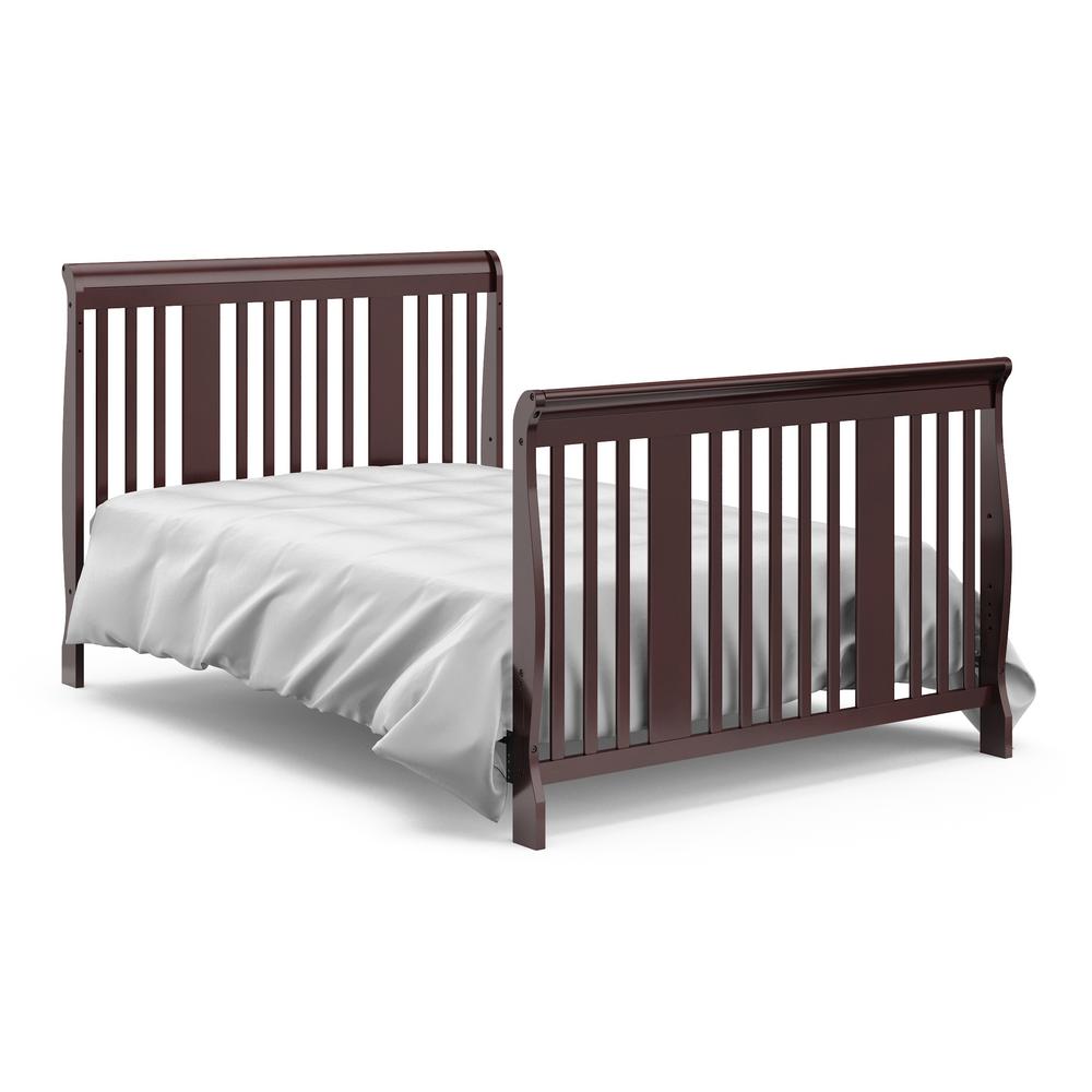 Storkcraft Tuscany Espresso 4 In 1 Convertible Crib 04588 499