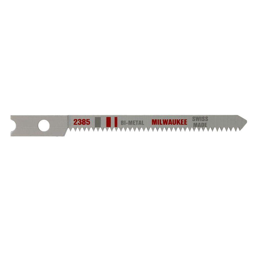 Milwaukee 23/4 in. 20 TPI U Shank Bimetal Jig Saw Blade48422385