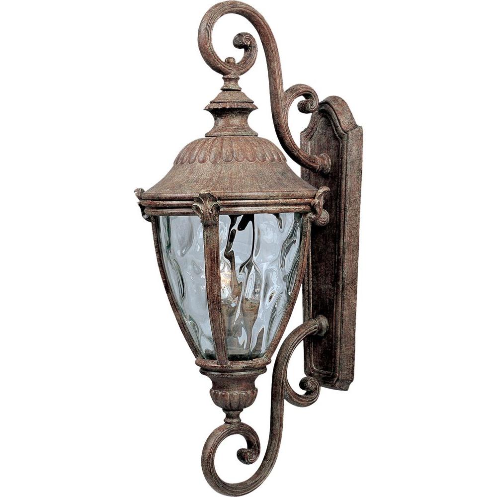 Maxim Lighting Morrow Bay Vivex 3-Light Earth Tone Outdoor Wall Mount ...