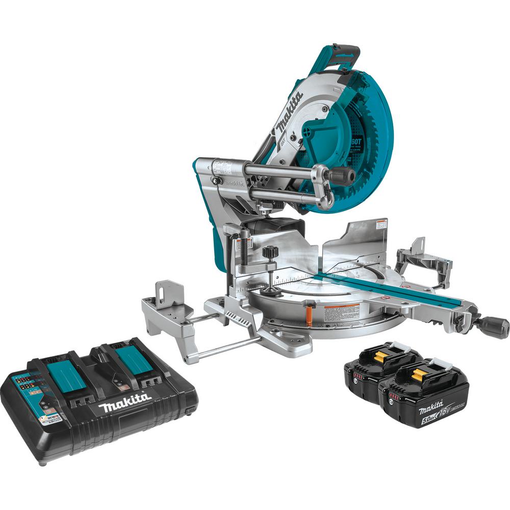 Makita 18Volt X2 LXT LithiumIon (36Volt) 12 in. Brushless DualBevel