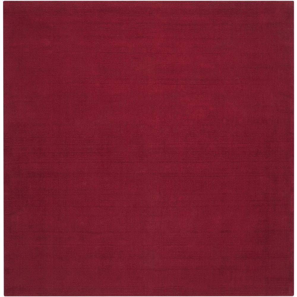 Red Square Solid Grant Area Rugs The Home Depot Falmouth Cherry 9 Ft In X Square
