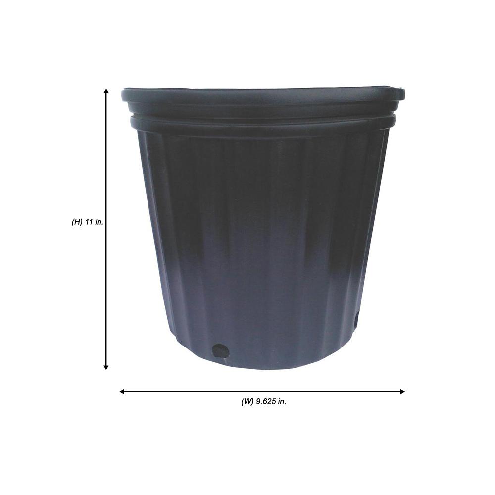 3 Gal Plastic Nursery Container 3 Gal Plastic Nursery Container