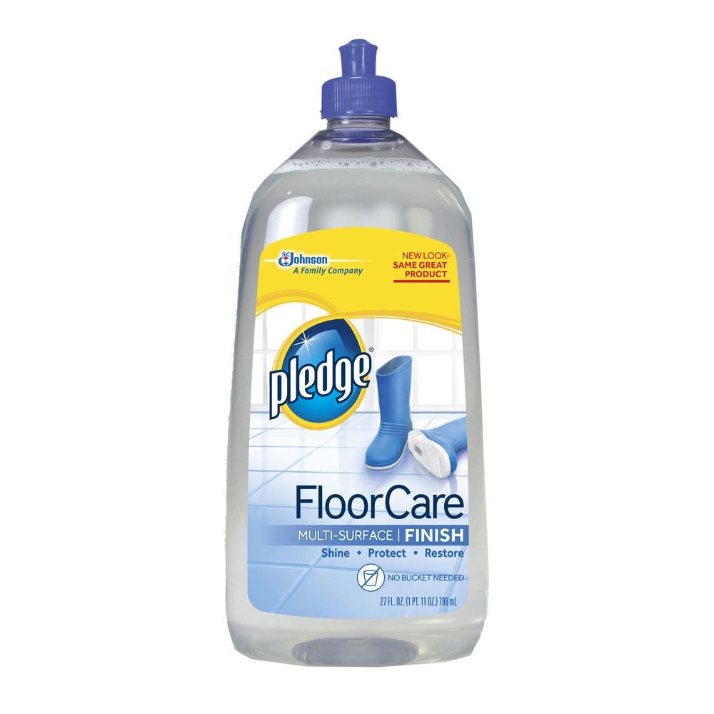 Pledge Premium 27 oz. MultiSurface Floor (6Pack)11182 The Home Depot