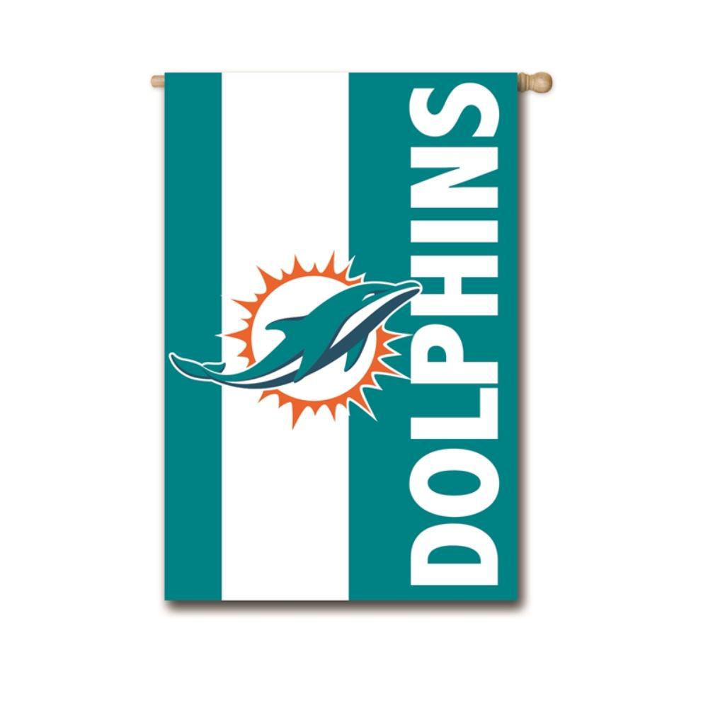 Miami Dolphins Flags Outdoor Decor The Home Depot