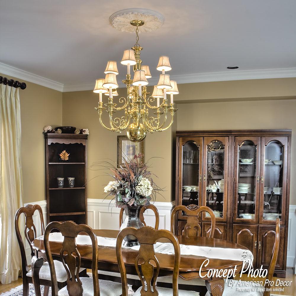 American Pro Decor 1 3 8 In X 16 3 4 In Decorative Polyurethane