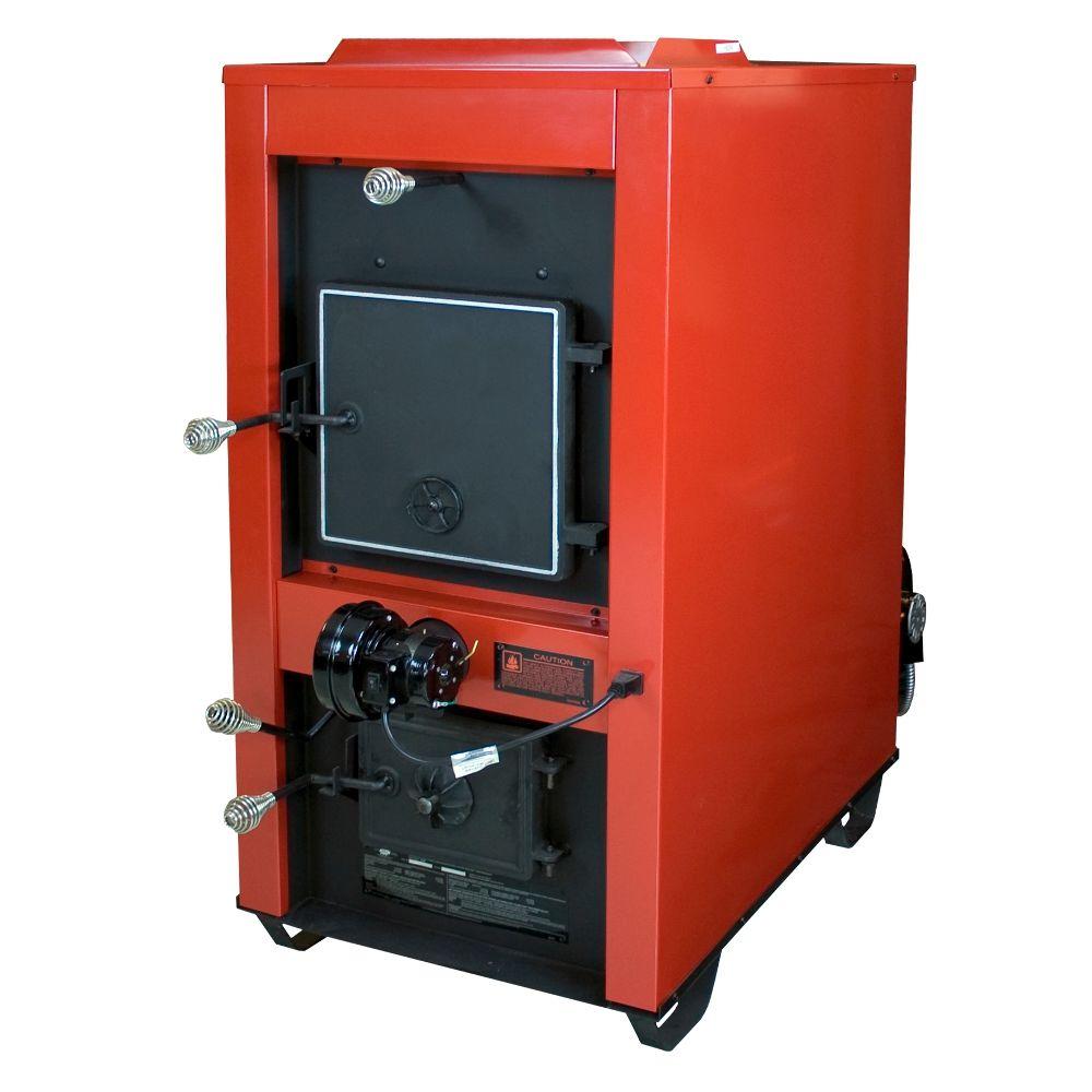 US Stove 3,000 sq. ft. Coal Only Warm Air Furnace with Dual 800 CFM Blowers by US Stove
